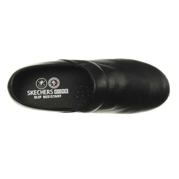 🏥 SKETCHERS LEATHER CLOG - LIKE NEW! - Picture 3 of 11